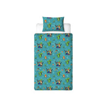 (Single) Minecraft Level Up Duvet Cover and Pillowcase Set
