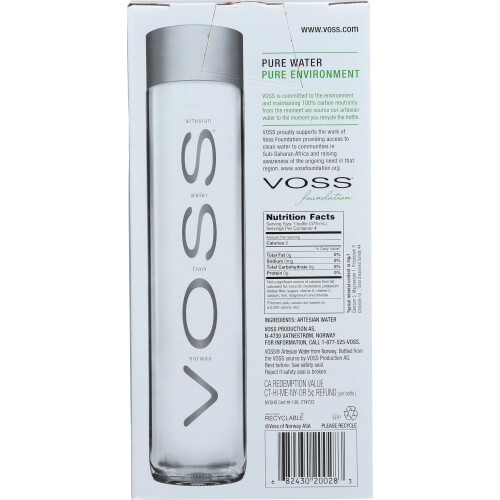 Voss Still Artesian Water 4 X 375 MI 1