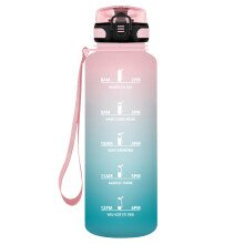 HoneyHolly Sports Water Bottle, 1500 ml, Leak-Proof Plastic, Water Bottle, Suitable for Carbonated Drinks, Sports Bottle for Bicycle, Children,