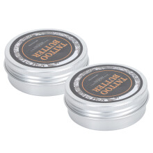 2 pezzi di crema burro per la cura del tatuaggio dopo averlo fatto, 50 g— illumina i colori e favorisce la guarigione