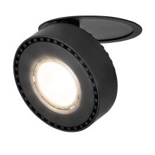 Dr.lazy Indoor 12W LED Recessed Ceiling Spotlights, Ceiling Spots, recessed Ceiling lamp, Adjustable Ceiling Light, Downlight, 10X3.5CM, Cutout 9CM