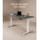 (120x60cm, Grey) Desk tabletop Desktronic 4