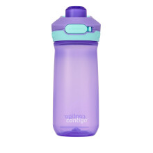 Contigo Jessie Autopop Kids Water Bottle | Large Drinking Bottle | 100% Leak-Proof & Dishwasher Safe | Ideal for Daycare, Kindergarten, School, Sports