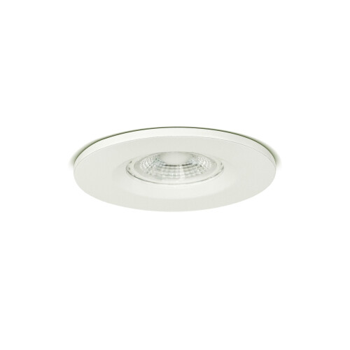 Luceco Luceco Fixed Fire Rated GU10 Downlight Supplied Less lamp, Aluminium, GU10, White 2