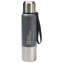 Jack Wolfskin Unisex - Adult Saima Insulated Water Bottle, Asphalt, Regular