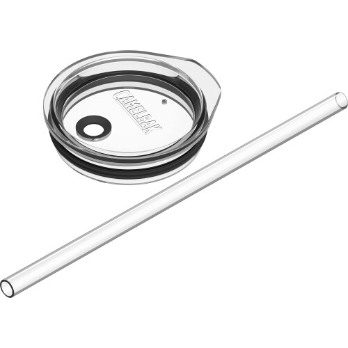CamelBak CAMELBAK Tumbler Lid Straw, Clear/Black, M 1