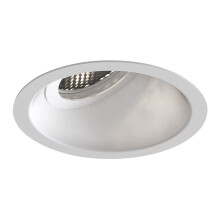 Astro Minima Slimline 25 Fire-Rated IP65 Bathroom Downlight - IP65 Rated - (Matt White), GU10 LED Lamp, Designed in Britain - 1249036-3 Years