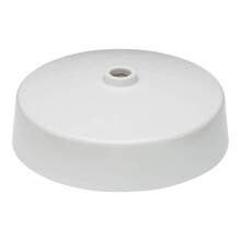 Knightsbridge SN8260 Ceiling Rose with Integral Terminal Block, 3-Plate, White