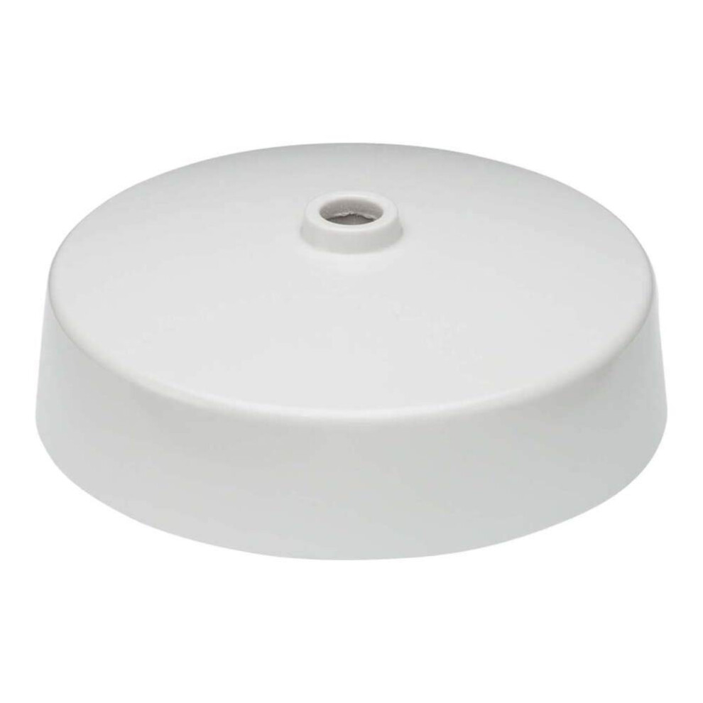 Knightsbridge Sn8260 Ceiling Rose With Integral Terminal Block, 3-Plate, White 5055832954729