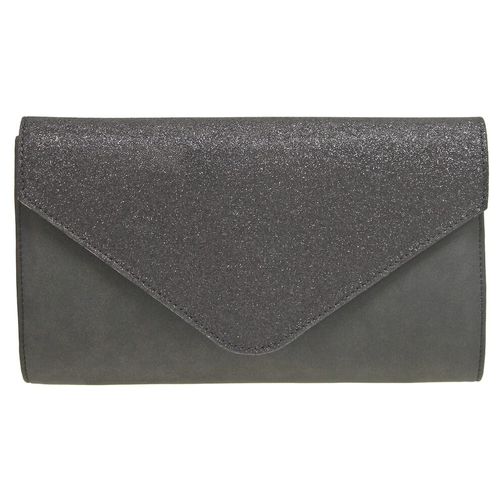 Envy Women's K937 Black Occasion Bag, Black, M Uk