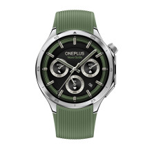 OnePlus Watch 3 Emerald Titantium, 32GB, 120-Hour Battery, Health & Fitness Tracking, Sapphire Crystal Design, Titanium Bezel, Dual-Engine, Wear-OS by