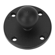 Piastra adattatore AMPS in alluminio con montatura a sfera da 1 pollice e 4 fori