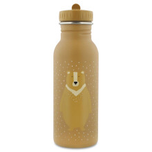 Trixie - Kids Stainless Steel Water Bottle 500ml - Mr Bear
