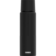 SIGG - Insulated Water Bottle - Thermo Flask Gemstone IBT Brushed - with Cup - Leakproof - Lightweight - BPA Free - 18/8 Stainless Steel - Grey - 0.5L
