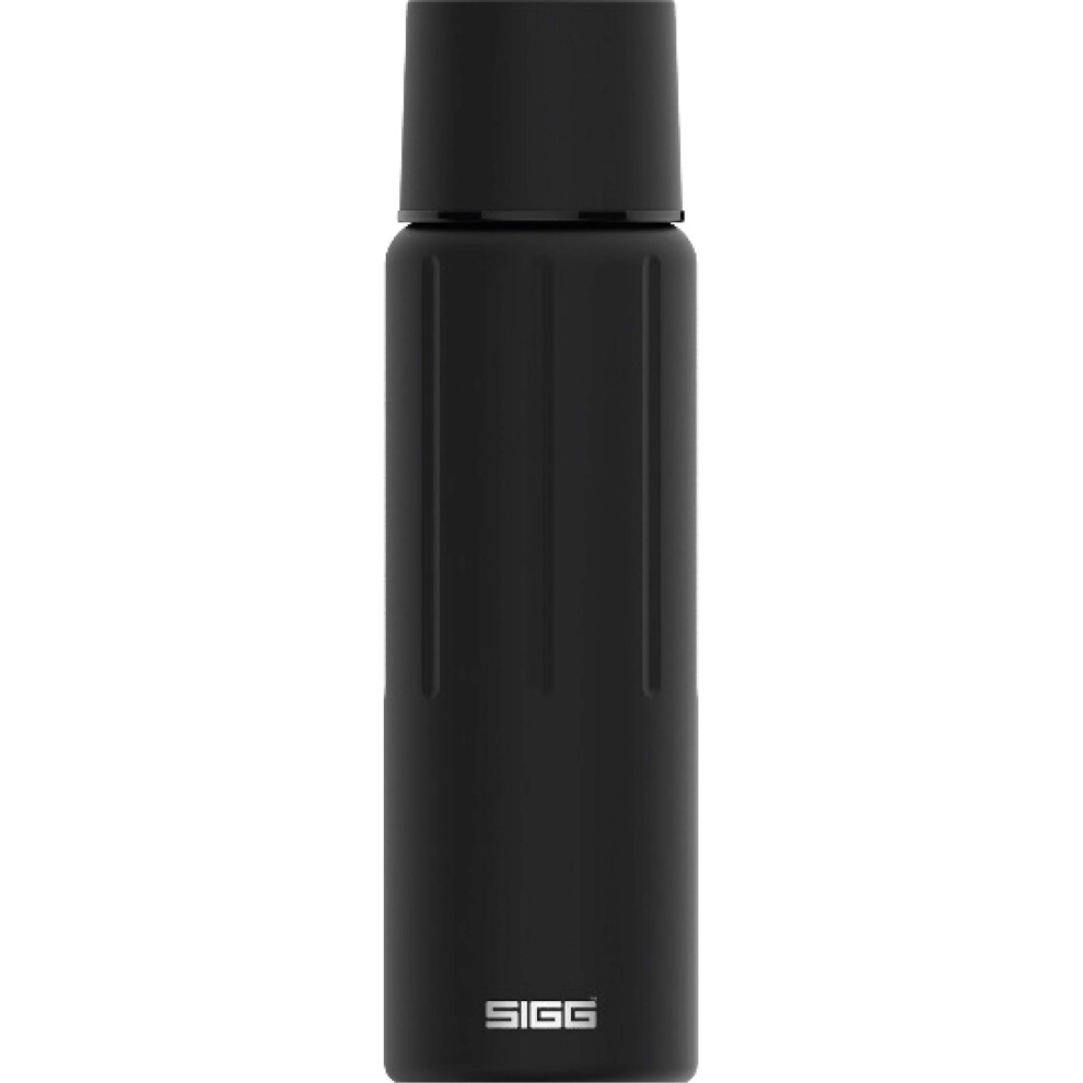 Sigg - Insulated Water Bottle - Thermo Flask Gemstone Ibt Brushed - With Cup - Leakproof - Lightweight - Bpa Free - 18/8 Stainless Steel - 0.5L Grey