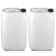25L Water Container, Plastic, Tamper Proof Screw Cap, Large Water Jerry Can Tank for Water Storage, Water Tank, Camping, Car Washing, UN Approved,