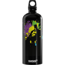 Sigg - Aluminium Water Bottle - Traveller Batman Splash - Climate Neutral Certified - Suitable For Carbonated Beverages - Leakproof - Lightweight -