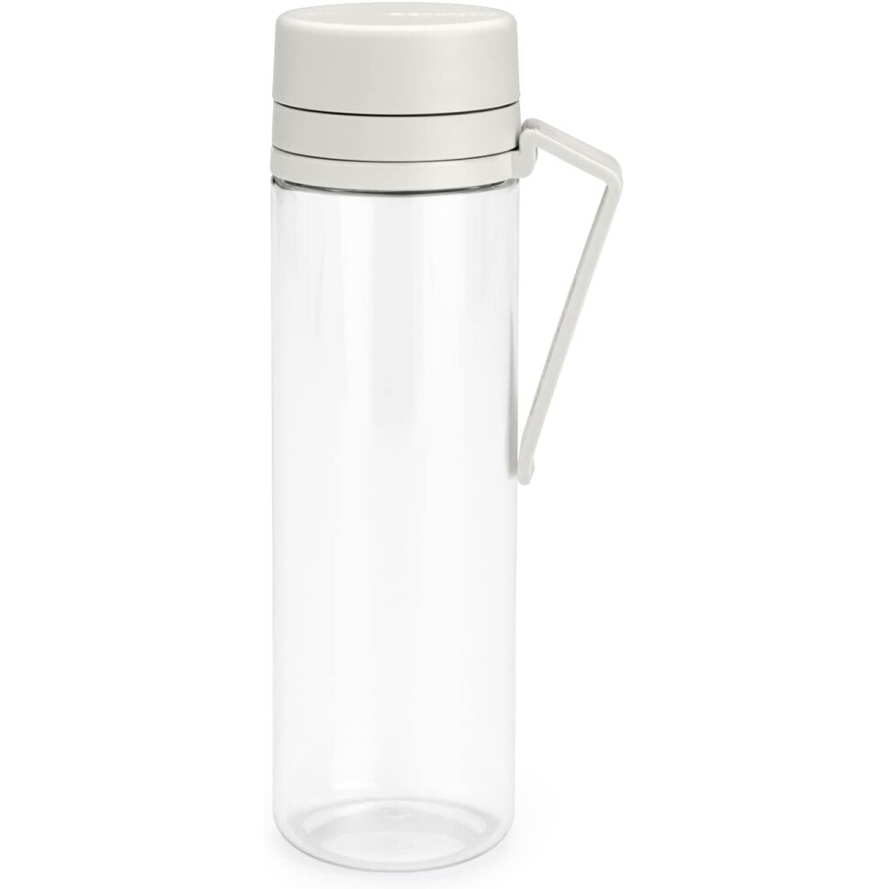 Brabantia - Make & Take Water Bottle With Strainer 0.5L - Travel Drinking Bottle With Handle & Fruit Sieve - Leakproof - Infuser - Easy Filling