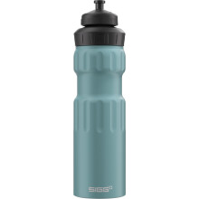 Sigg - Aluminum Sports Water Bottle - WMB Sports Morning Blue - With 3-Stage Sports Cap - ClimatePartner Certified - Leakproof & Lightweight - BPA