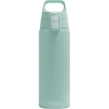Sigg - Stainless Steel Drinking Bottle - Shield ONE Milky Blue - Suitable for Carbonated Drinks - Leak-Proof - Feather-Light - BPA-Free - Outdoor &