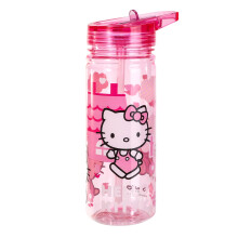 Hello Kitty 580ml Water Bottle for Kids School Drinks Bottle Made of Durable Tritan Reusable BPA Free