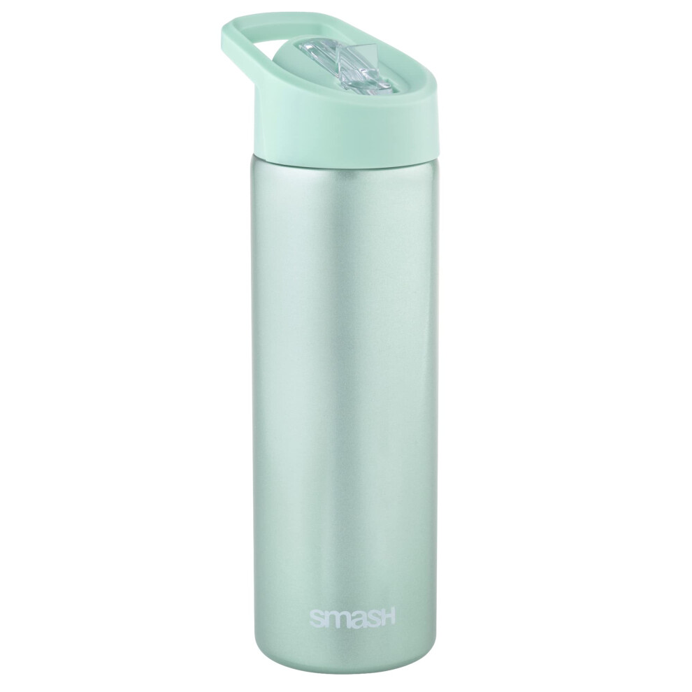 Smash Gloss Stainless Steel Sipper Drink Bottle Aqua - 750Ml Blue