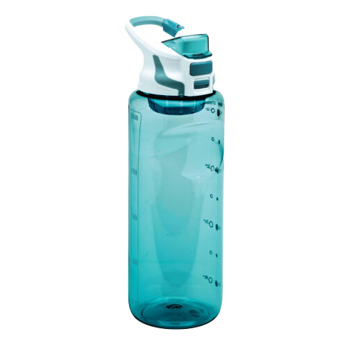 Smash Smash Chugger Water Bottle with Infuser, Green, 1 litre Capacity