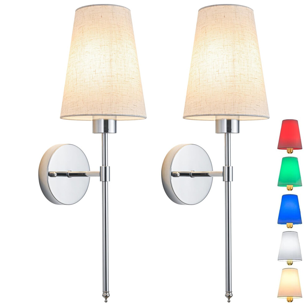 Wall S Battery Operated Wall Sconces Set Of 2?Indoor Not Hardwired Fabric Shade Fixtures,Rechargeable Wireless Wall Sconces With Dimmable Remote Light 9132848019416