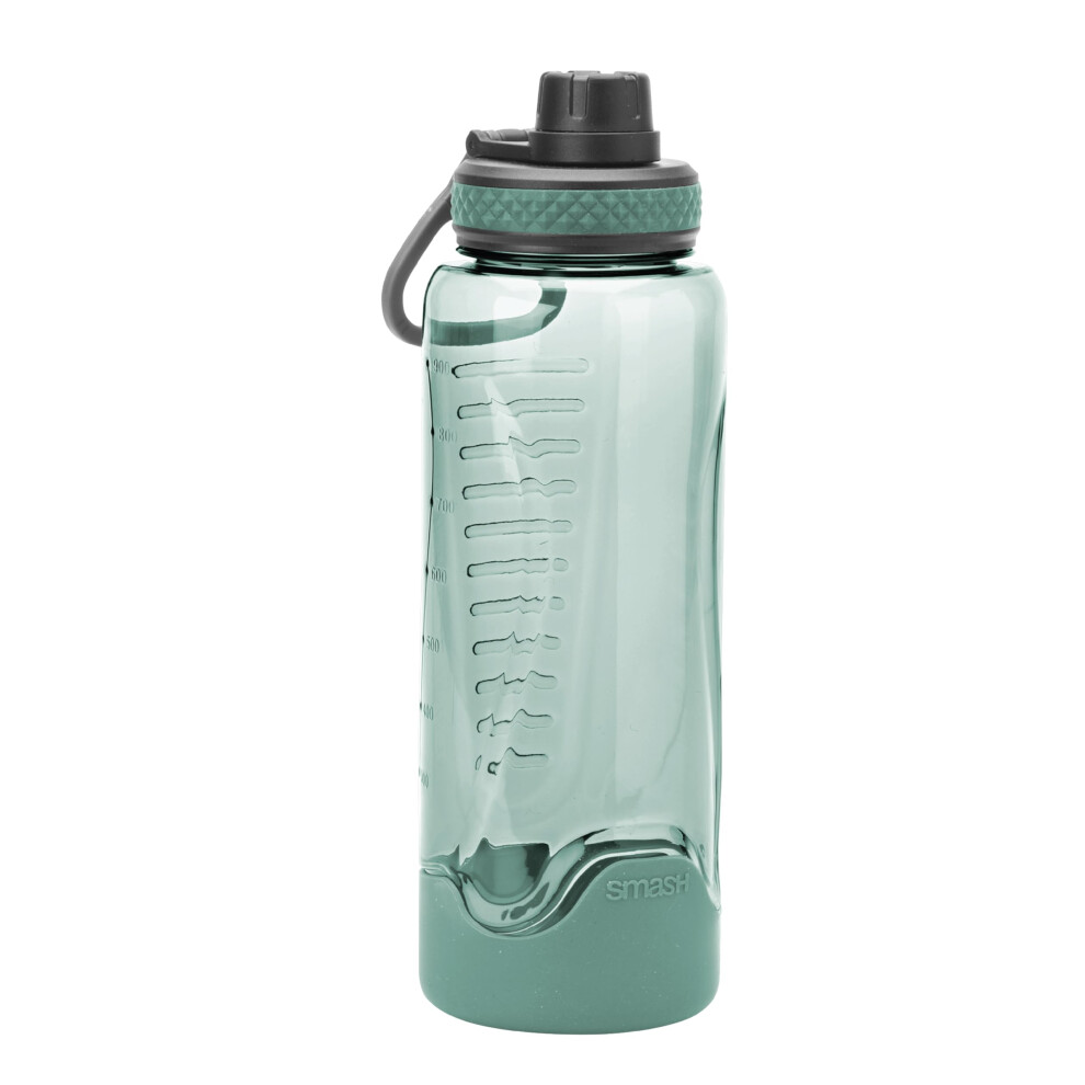 Smash Active Free Flow Water Bottle 1 Litre Green