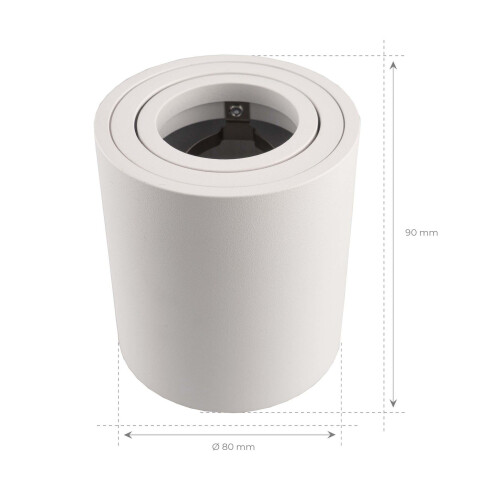Ledvion - LED Spotlightss Dimmable, 5W, RGBWW, WiFi, App, Ceiling Light 1