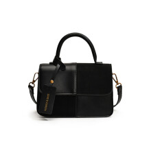 Retro-Handtasche, vielseitige, farblich abgesetzte kleine quadratische Tasche
