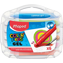 Maped Color'Peps Gel Smoothy Crayons (6 pack), 836306