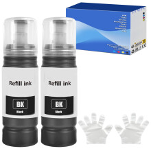 FANSHENG Ink Compatible with ink refill bottles for ET-1810 ET-2861 ET-2860 ET-4800 ET-2810 ET-2811 ET-2812 ET-2814 ET-2815 ET-2830 ET-2711 ET-2726