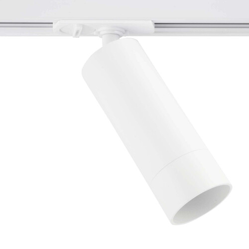 Ledvion - Track Lighting, 2m, 1-Phase, Without GU10 Light Source, White, 6 Spotlights, Ceiling Lights, gu10 led Bulbs, Kitchen Lights Ceiling, 2