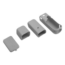 Custodia protettiva in silicone Pocket 3 grigio Taglia: unica
