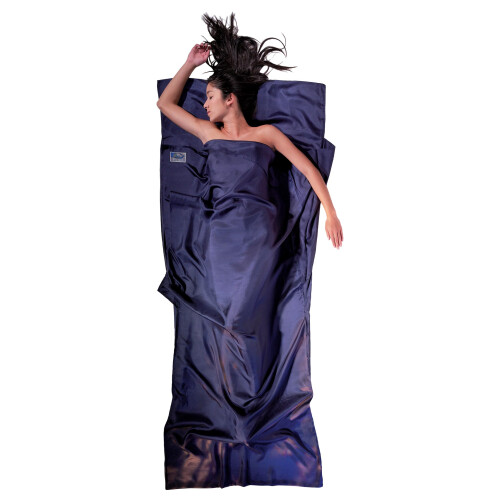 Cocoon ST24-RS 100% Silk Ripstop Rectangular Bag Sheet Blue