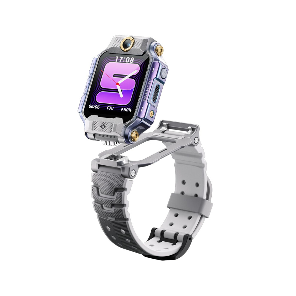Imoo X10 Kids Smartwatch Phone, 4G Video & Calls And Gps Tracking With Real-Time Location Smart Watch, Ipx8 Waterproof, Long Battery Life (Gray) Gray 782658904236