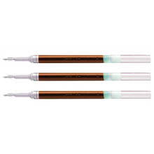 PENTEL Energel LR7 Gel Ink Rollerball Pens 0.7 mm Tip Pack of 3 Brown