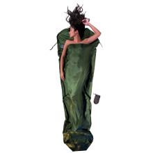 COCOON - Premium - MummyLiner - Silk - Dark Olive Green - Regular