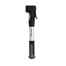 Fischer Mni Aluminium with Double Action Dual Head Mini Pump ? Silver, 85573