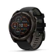 Garmin f?nix? 8 ? 47 mm, Solar, AMOLED, Sapphire, Premium Multisport GPS Smartwatch, Long-Lasting Battery Life, Dive-Rated, Built-in LED Flashlight,