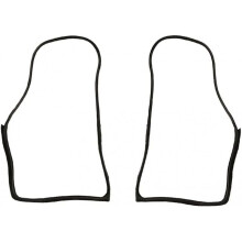Front Door Weatherstrip Seal Set for Wrangle JK 2007-2018 Full Door Gasket Trim Seal 12303.21 12303.22