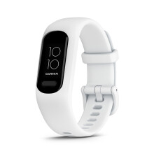 Garmin v?vosmart? 5, Fitness Tracker, Long-Lasting Battery, Simple Design, White