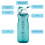 Smash Smash Chugger Water Bottle with Infuser, Green, 1 litre Capacity 3