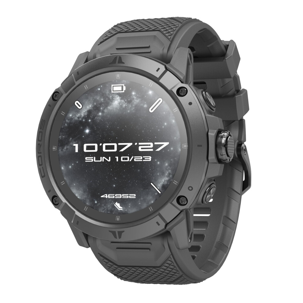 Coros Vertix 2S Adventure Gps Watch, 40 Days Battery Life, Gps Navigation With Global Offline Maps, Route Planner, Heart Rate Monitor, Wall Climbing, 810005783132