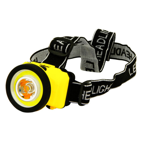 Rolson Rolson 61461 LED and COB Head Lamp, Black