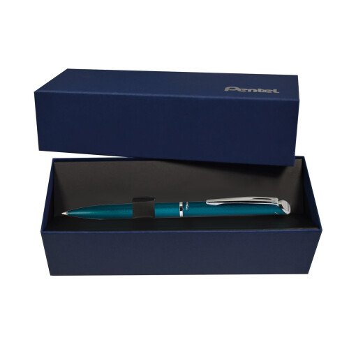 Pentel Pentel EnerGel Philography - Teal Barrel (Gift Boxed)