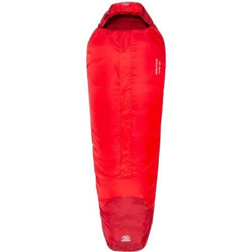Highlander Trekker 250 Sleeping Bag Red 1