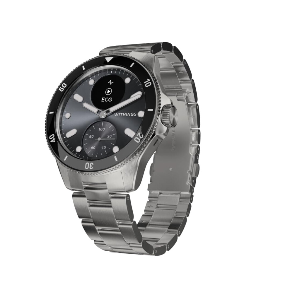 Withings Scanwatch Nova, Hybrid Smartwatch Heart Health For M&F - Ecg, Spo2, Temperature Monitoring, Sleep Tracking, Respiratory Health, Cycle 3700546708756