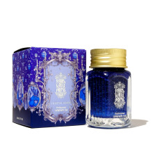 Ferris Wheel Press Calligraphy Ink | Navy Blue with Silver Shimmer | 28ml